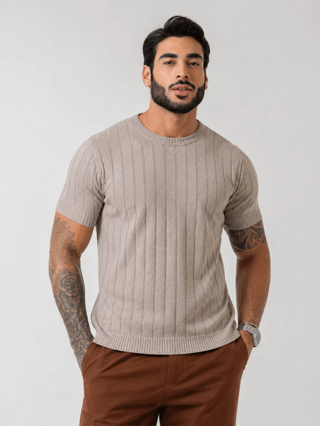 Camisa Sterling Tricot Texturizado