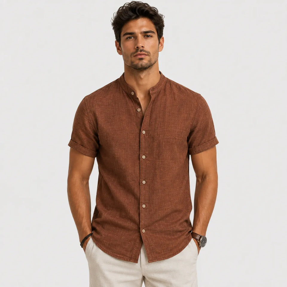 Camisa Ashford Gola Padre