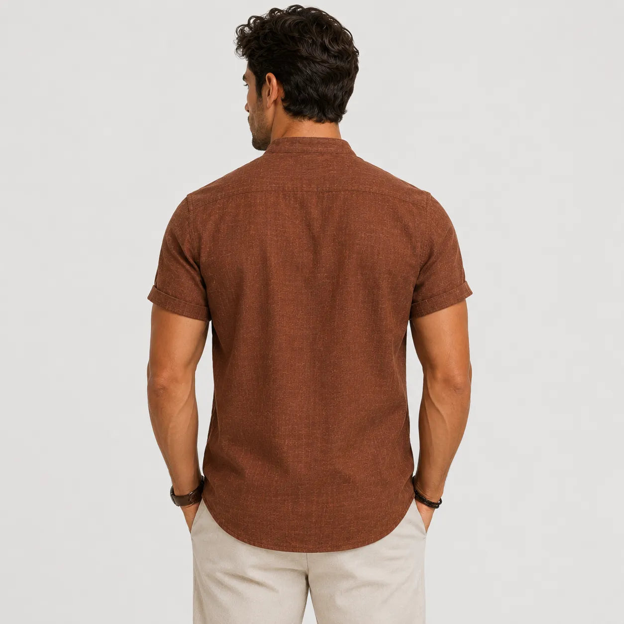 Camisa Ashford Gola Padre