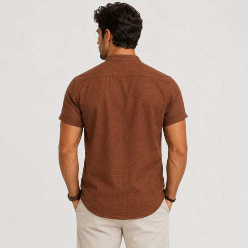 Camisa Ashford Gola Padre