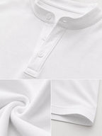 Camisa Masculina Gola Padre Henley